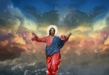 قالَ الرَبُّ يَسوع: أَلآبُ يُحِبُّنِي لأَنِّي أَبْذُلُ نَفْسِي، لِكَيْ أَعُودَ فَأَسْتَرجِعَهَا لا أَحَدَ يَنْتَزِعُهَا مِنِّي، بَلْ أَنَا أَبْذُلُهَا مِنْ تِلْقَاءِ نَفْسِي/Jesus said: For this reason the Father loves me, because I lay down my life that I may take it up again. No one takes it from me, but I lay it down of my own accord. I have authority to lay it down, and I have authority to take it up again