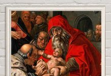 ذكرى ختان الطفل يوحنا: وَٱمْتَلأَ أَبوهُ زَكَرِيَّا مِنَ الرُّوحِ القُدُس فَتَنبَّأَ قائِلاً: تَبَارَكَ الرَّبُّ إِلهُ إِسْرَائِيل لأَنَّهُ ٱفْتَقَدَ شَعْبَهُ وٱفْتَدَاه/Circumcision of the child, John: Zacharias, was full of the Holy Spirit, and with the voice of a prophet said these words: Praise be to the Lord, the God of Israel, for he has come to his people and made them free