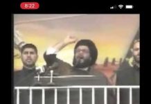 رابط فيديو/نص عربي وإنكليزي/حسن نصرالله يهدد فيه أهالي الشريط الحدودي من جنوب لبنان سنة ألفين قبل أيام من انسحاب إسرائيل منه أحادياً Video-Link portraying Hezbollah leader Hassan Nasrallah threatening the residents of South Lebanon in 2000, days before Israel’s unilateral withdrawal from it/
